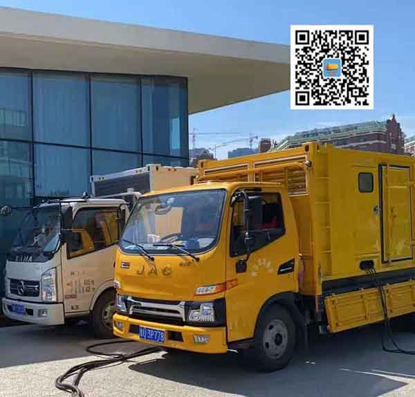 蒋湖农场出租发电车